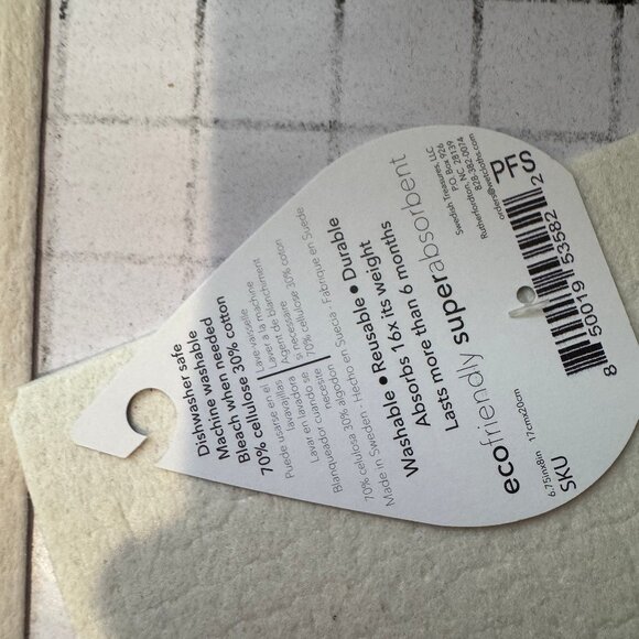 Wet-It! Swedish Treasures Dishcloth & Cleaning Cloth -Set of 2 - Picture 4 of 4